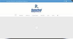 Desktop Screenshot of hammerheadcleaning.com