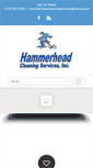 Mobile Screenshot of hammerheadcleaning.com